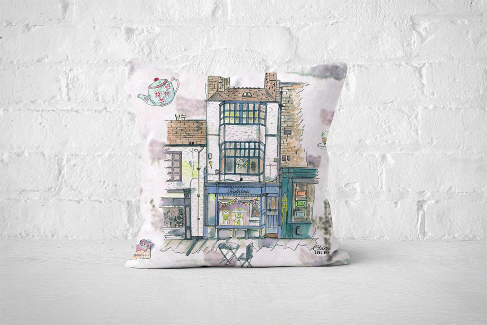 Tealicious Tea Rooms Cushion