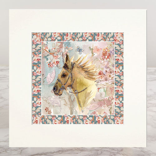Wild Horse Mounted Print