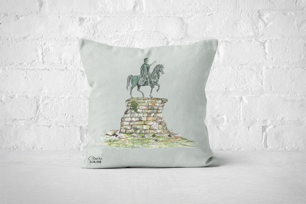Windsor Copper Horse Cushion