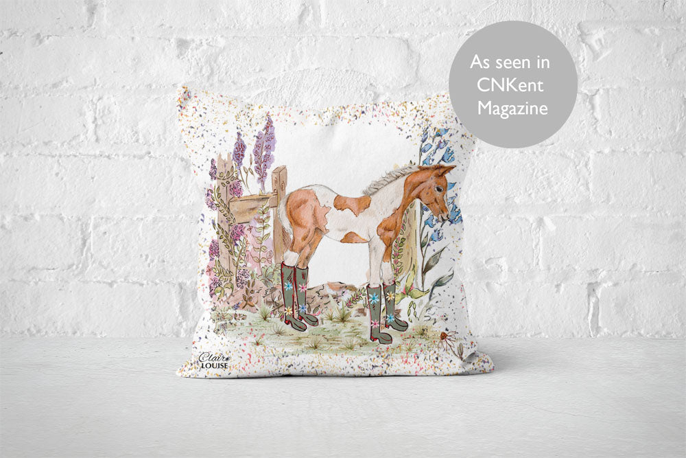Foal Bouquet Boots White Cushion