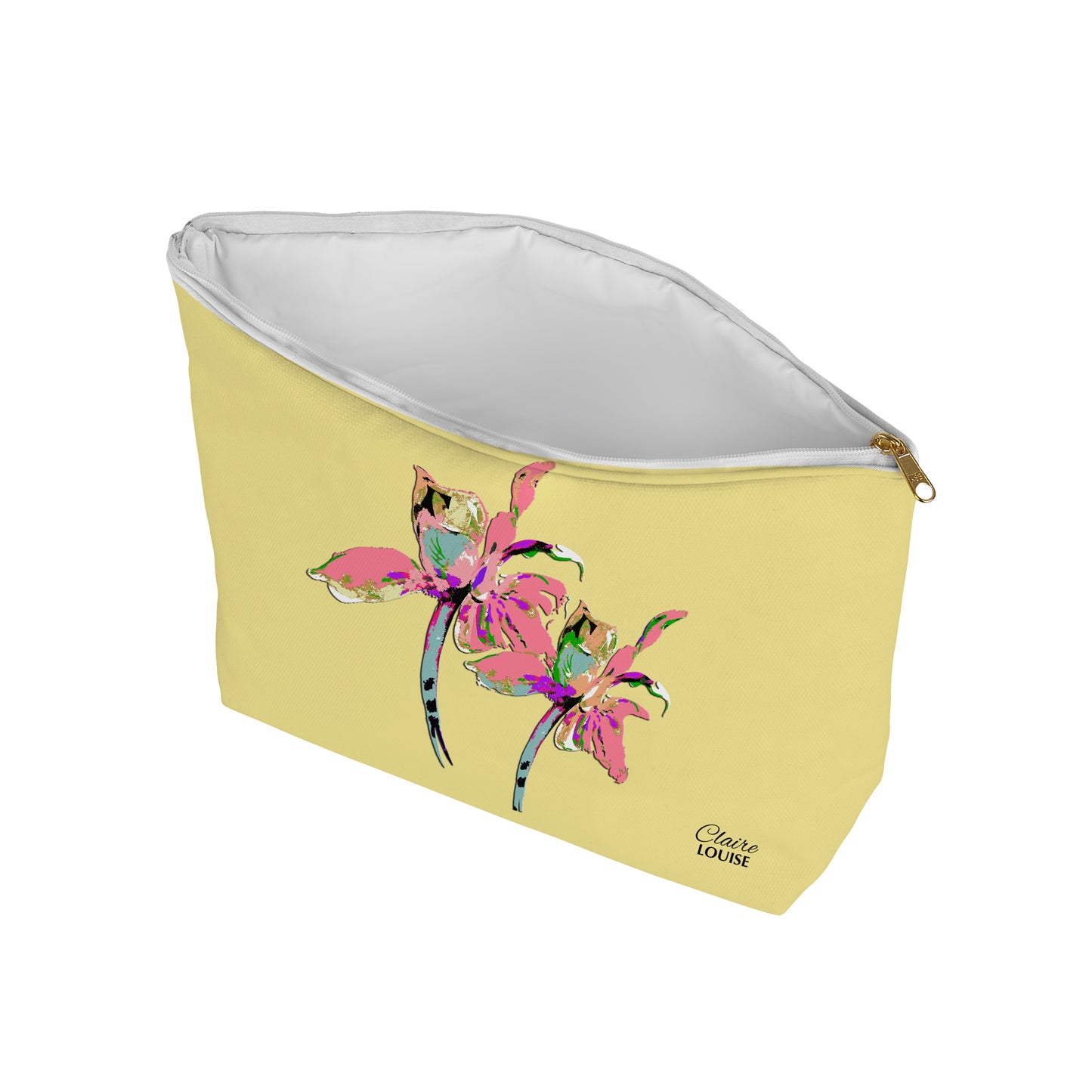 Buttercup Iris Cosmetic Bag