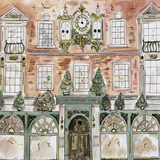 Fortnum And Mason Tea Towel – Detail Shot