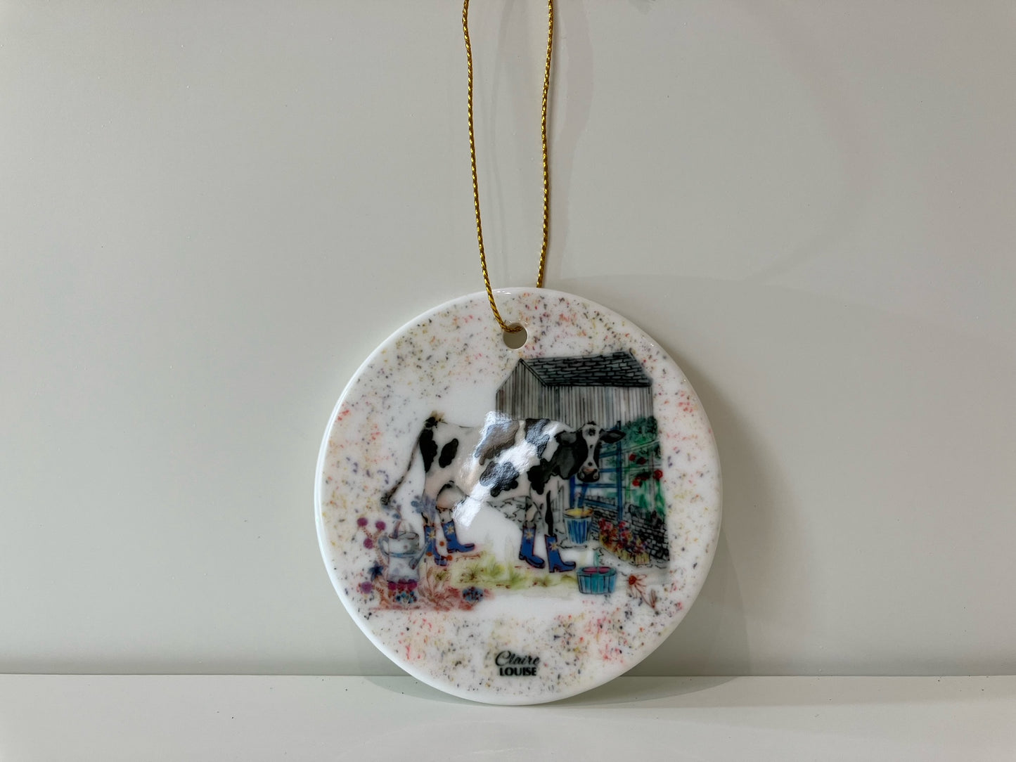 Cow Hanging Ornament