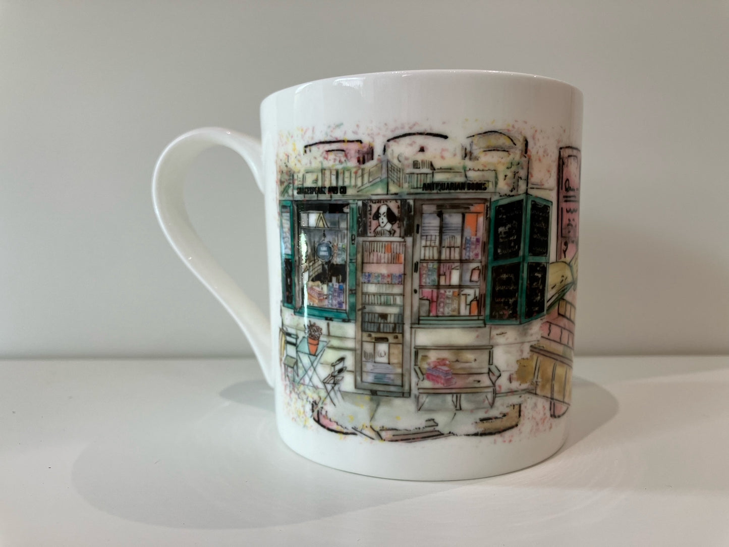 Shakespeare Bookshop Fine Bone China Mug