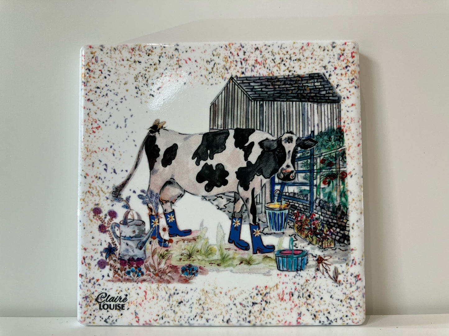 Cow Tile Coaster
