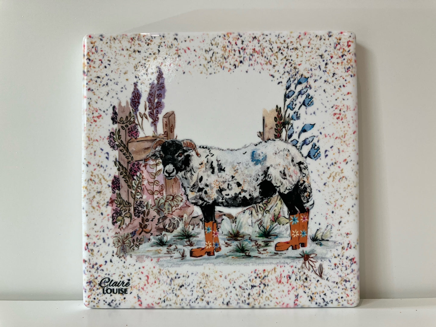 Sheep Tile Coaster