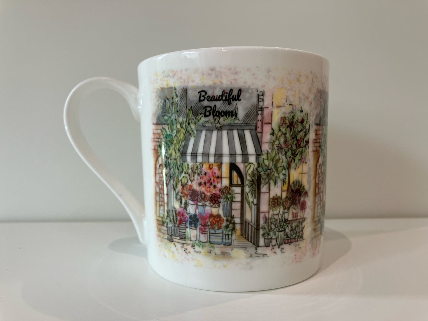 Flower Shop Fine Bone China Mug