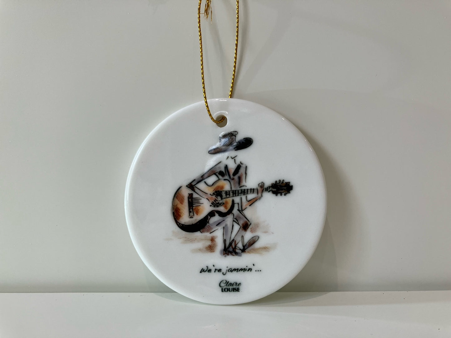 Guitar Hanging Ornament