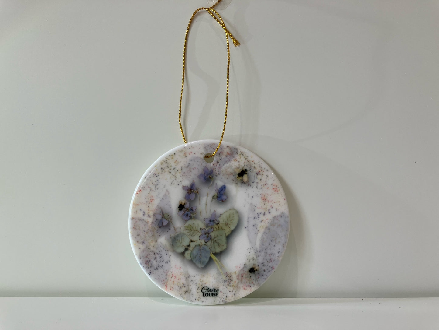 Morning Glories Hanging Ornament