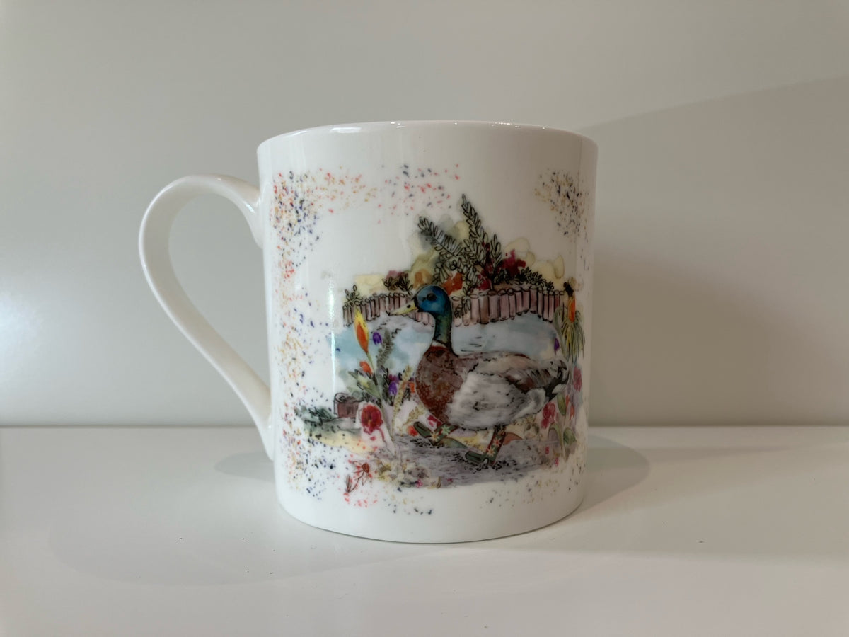 Bouquet Boots Fine Bone China Mug Gift Set — Set of 6