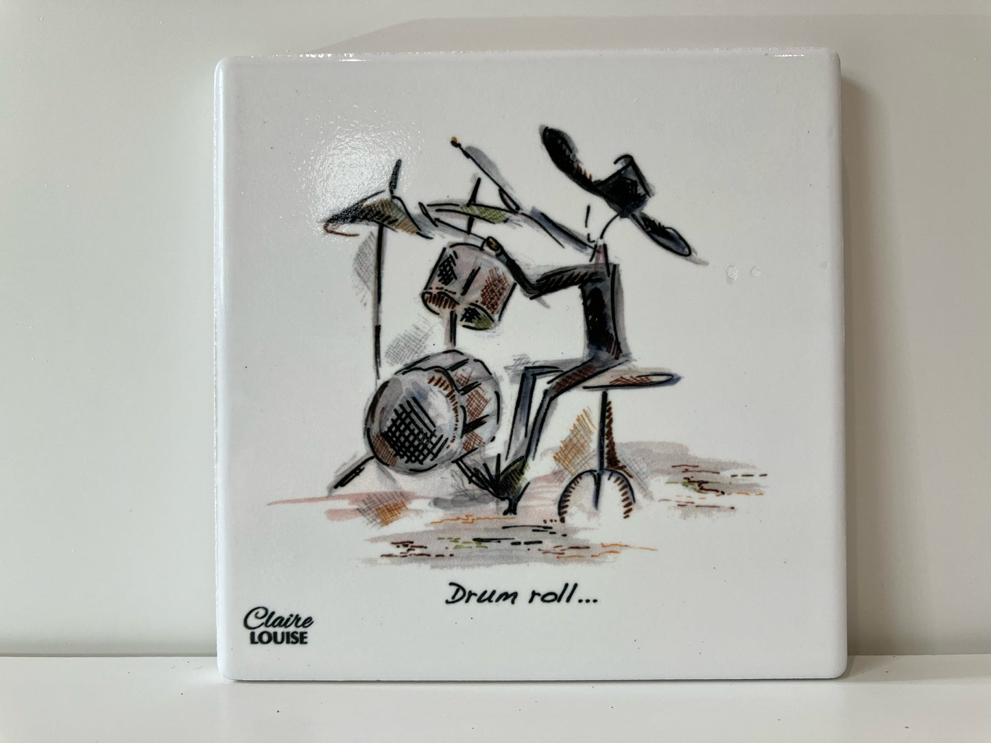 Drums Tile Coaster