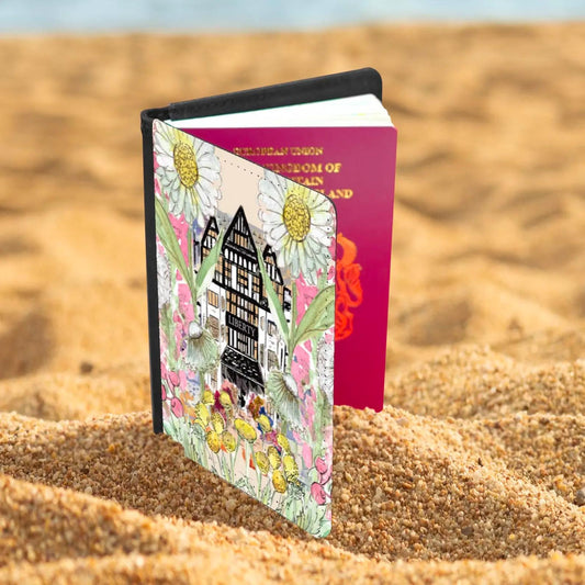 Liberty Floral Passport Holder