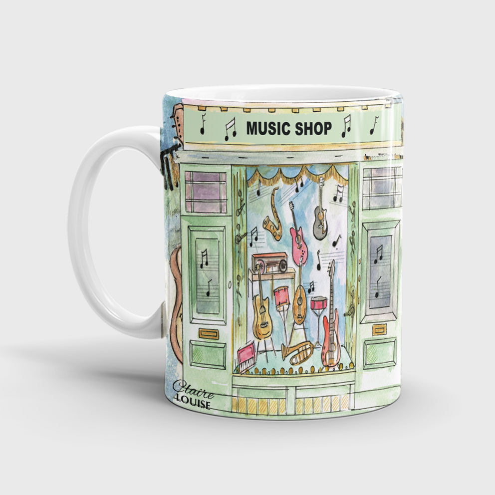 The Music Shop Ceramic Mug
