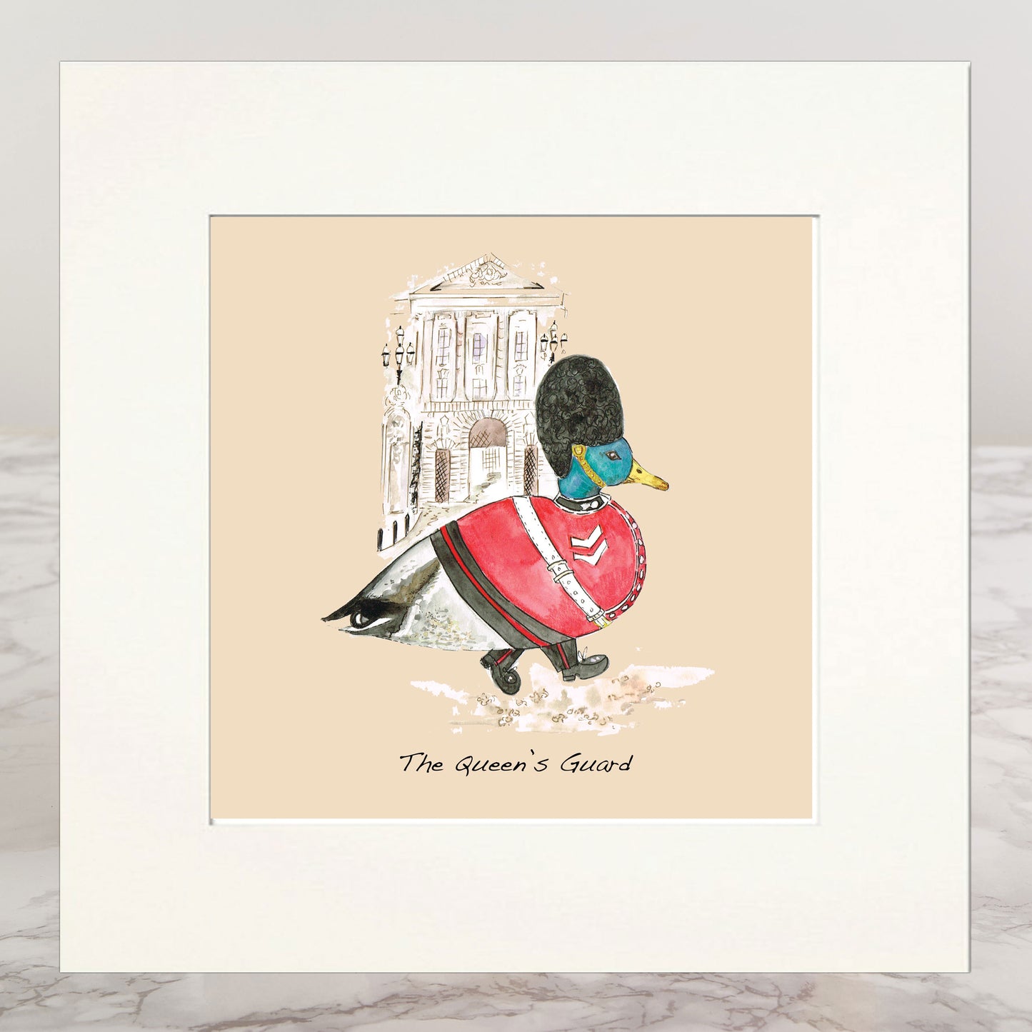 Queen's Guard Mounted Print