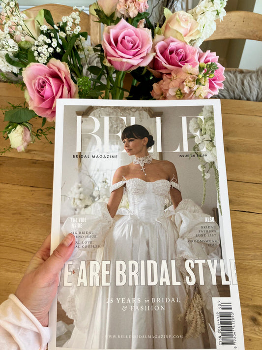 Featured in Belle Bridal Magazine – The Luxe List (Issue 30)