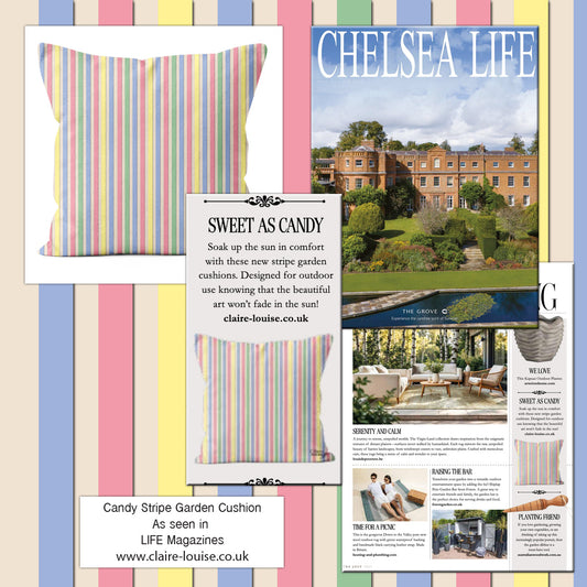 Spotlight On: Our Candy Stripe Cushions Making Headlines