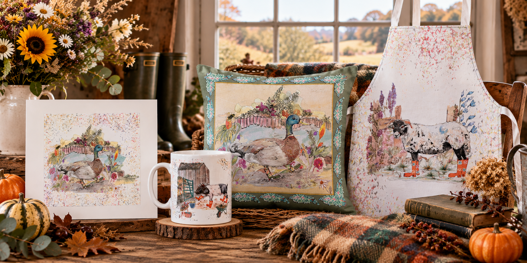 Bouquet Boots | British Wildlife & Country Collection