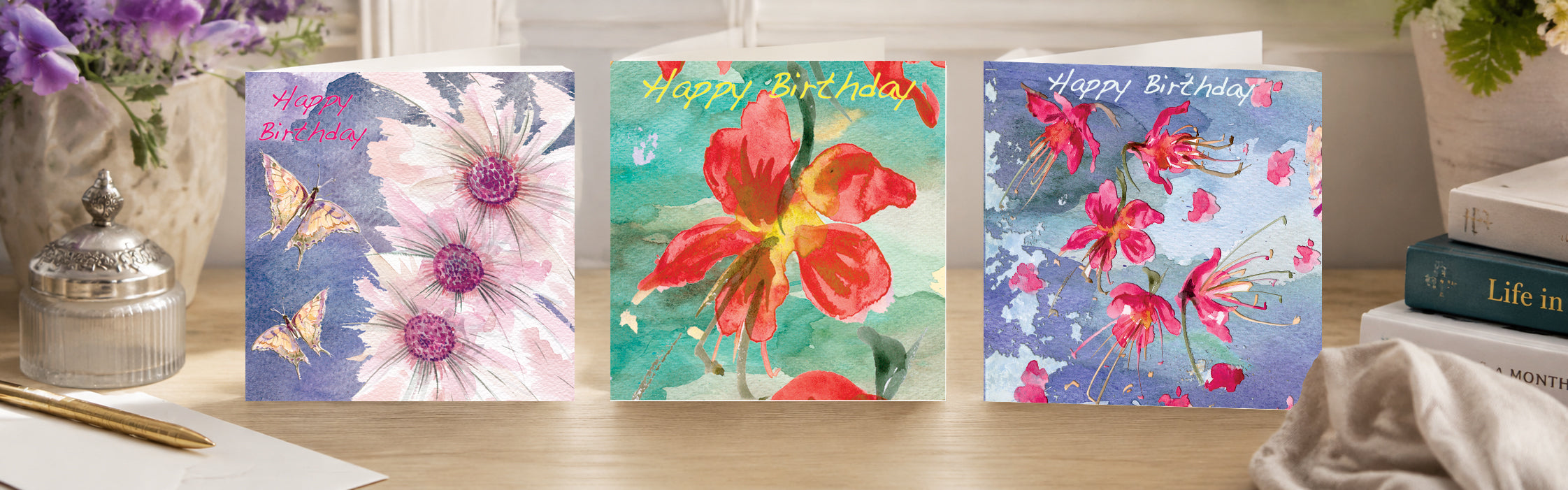Mist Greeting Cards