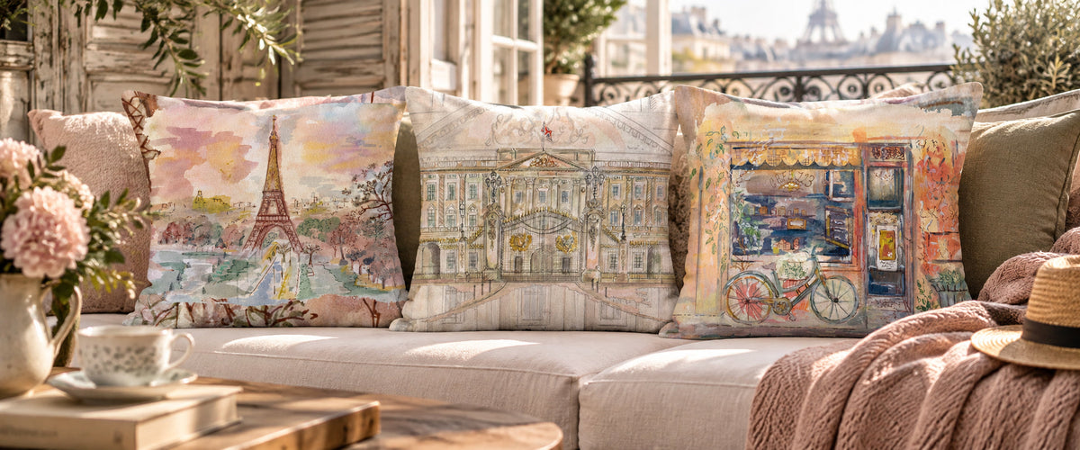 Places & Travel Indoor Cushions