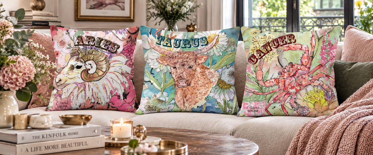 Zodiac & Horoscopes Indoor Cushions