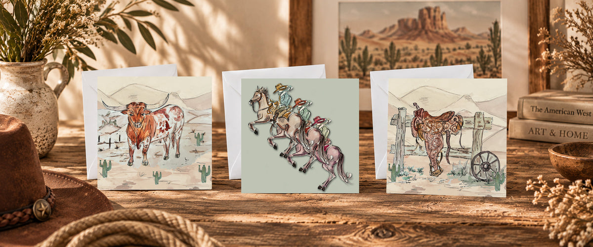The American West – Greeting Cards