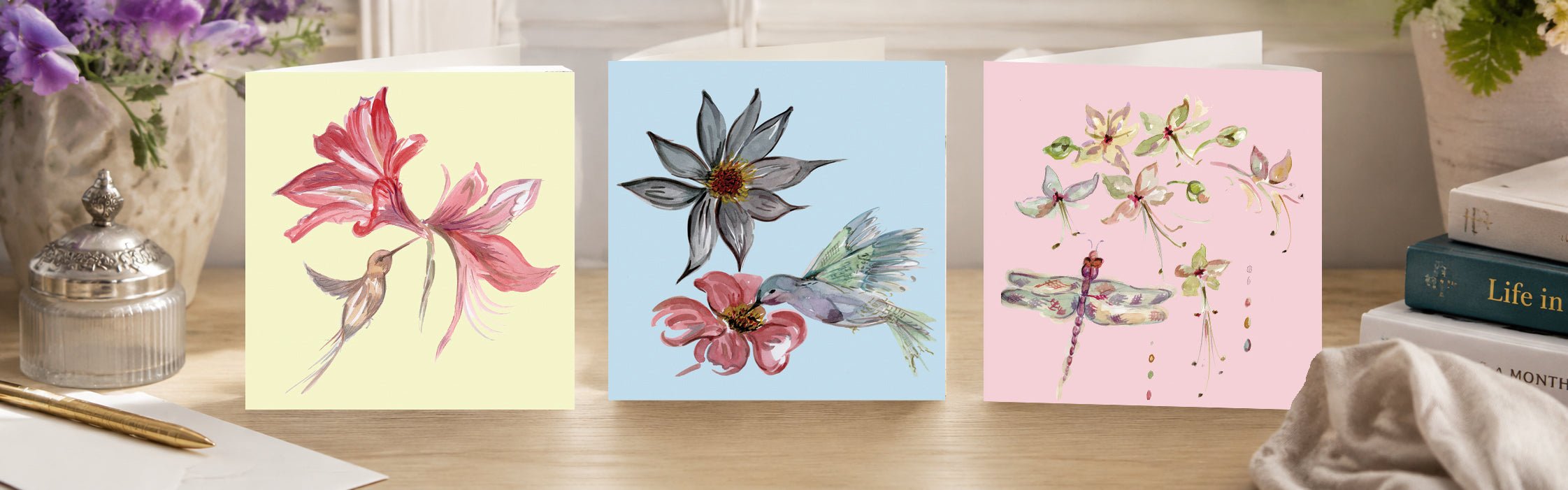 Beautiful Blooms Greeting Cards