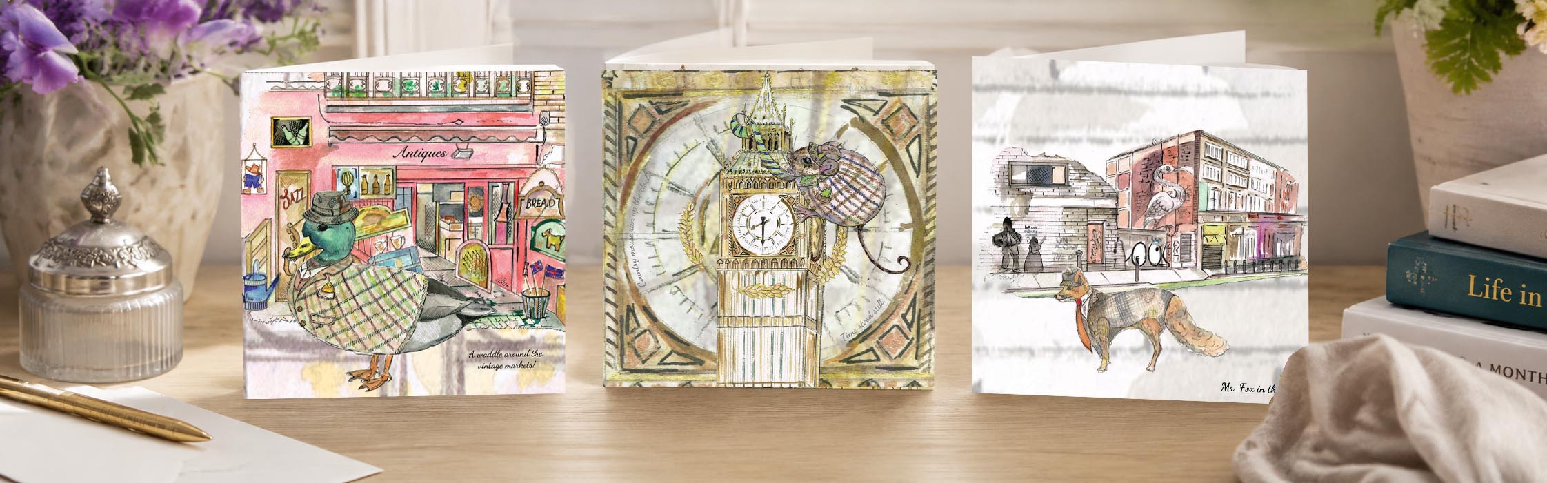 Wild City Greeting Cards