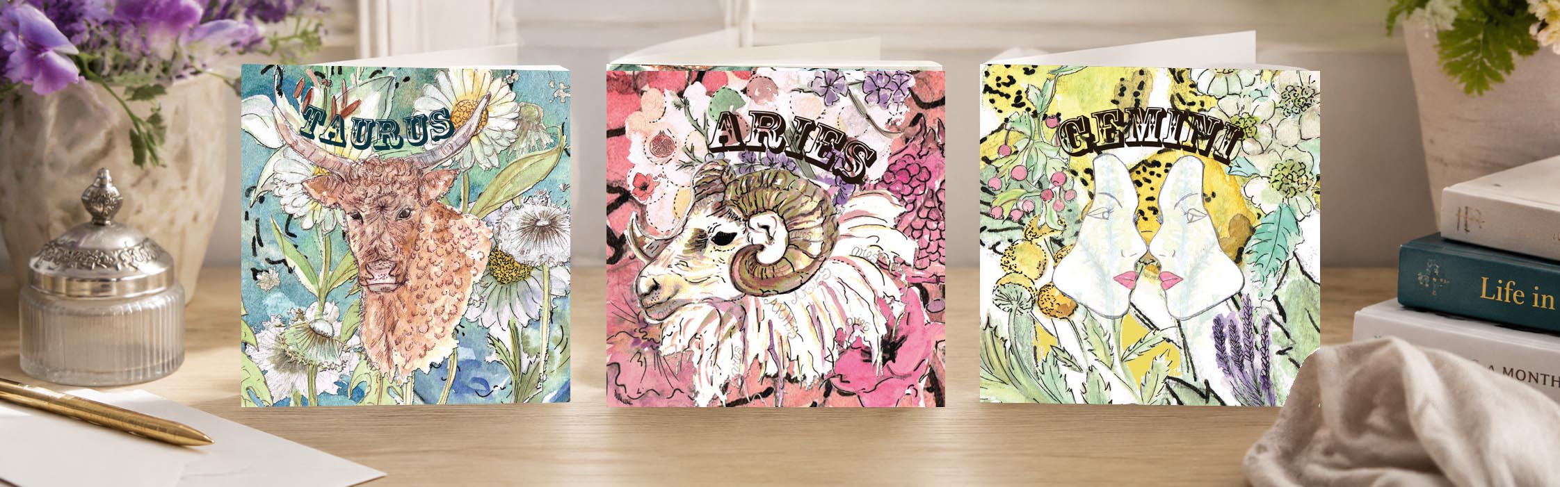 Zodiac Greeting Cards