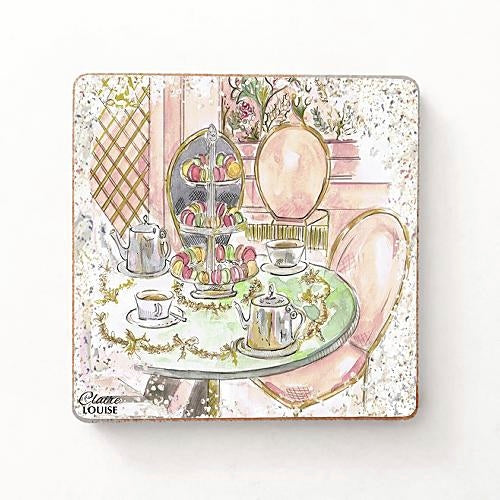 Laduree Cafe Fridge Magnets