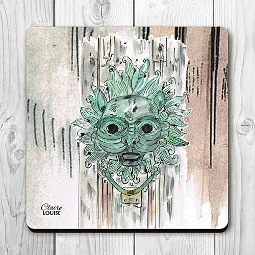 Durham Cathedral Sanctuary Knocker Coaster