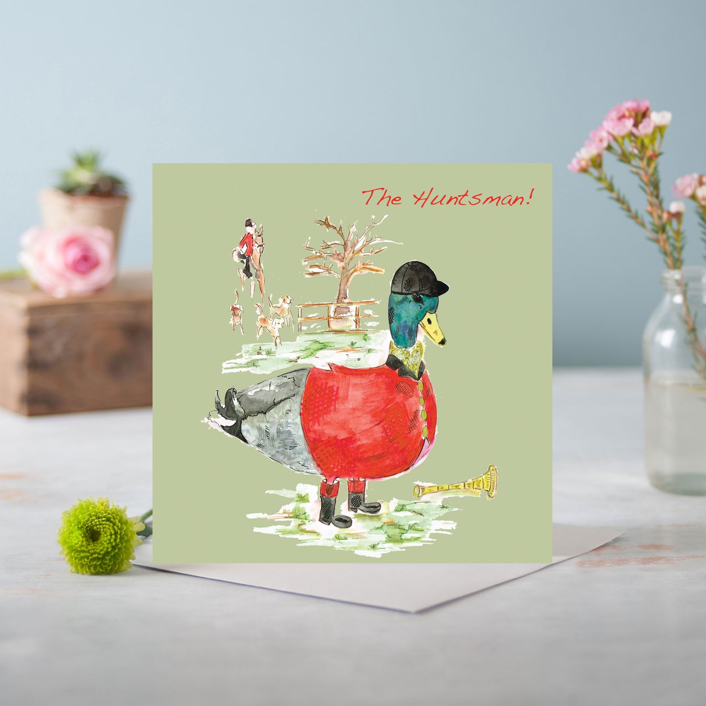 The Huntsman Greetings Card - Pack of 6