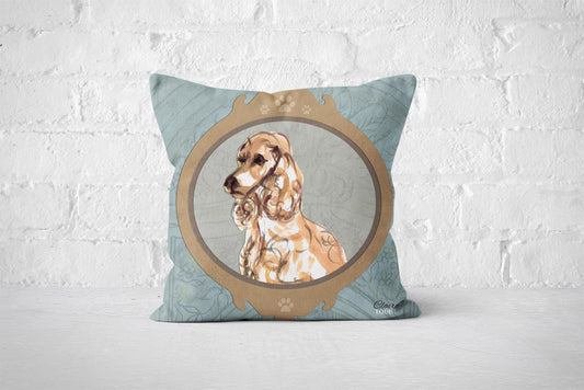 Picture This Spaniel Cushion