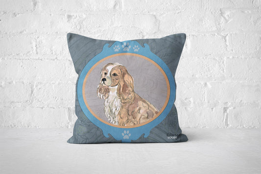 Picture This King Charles Cushion
