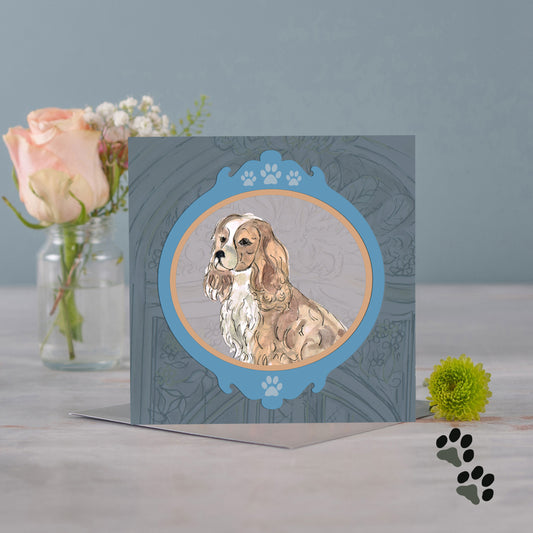 Picture this king charles greeting card - Pack of 6