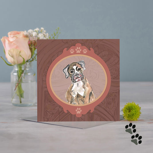 Picture this boxer greeting card - Pack of 6