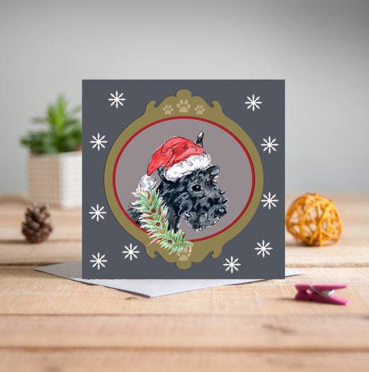 Scottie Christmas Card - Pack of 6