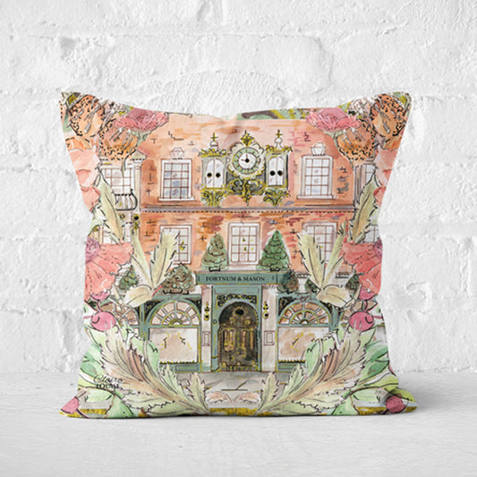 Fortnums In Full Bloom Gift Cushion