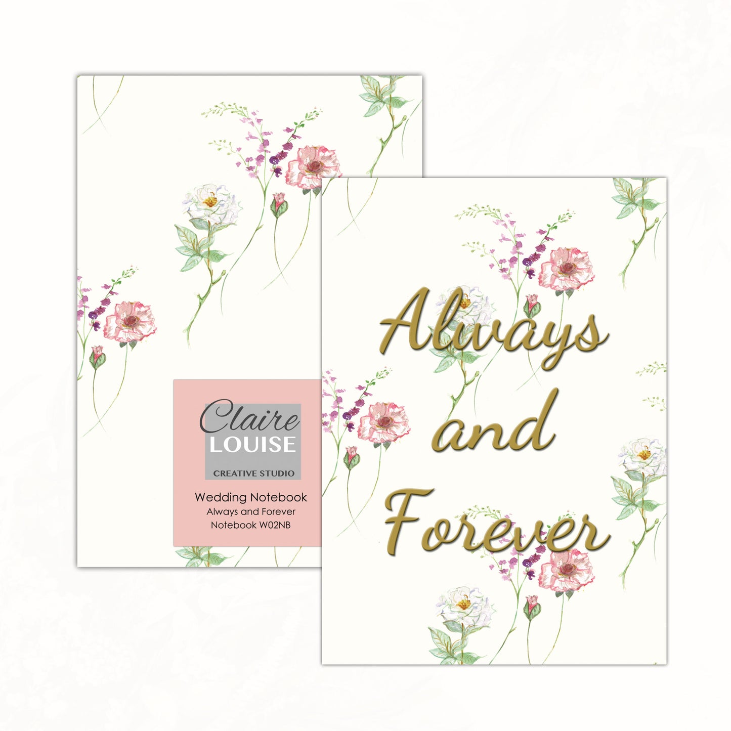 Always and Forever Wedding Notebook