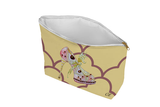 Shoe cosmetic bag