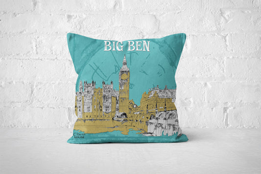 Big Ben Urban Icons Cushion
