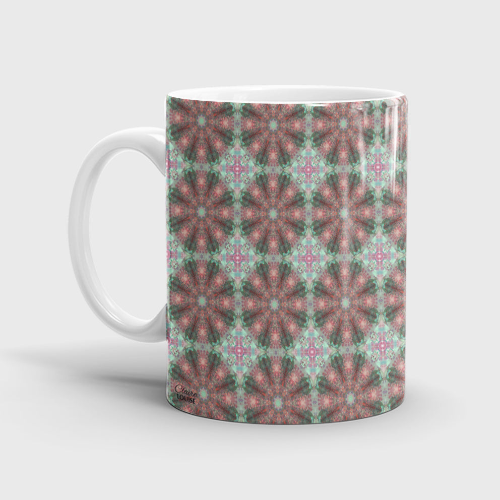 Boho Old Rose Ceramic Mug