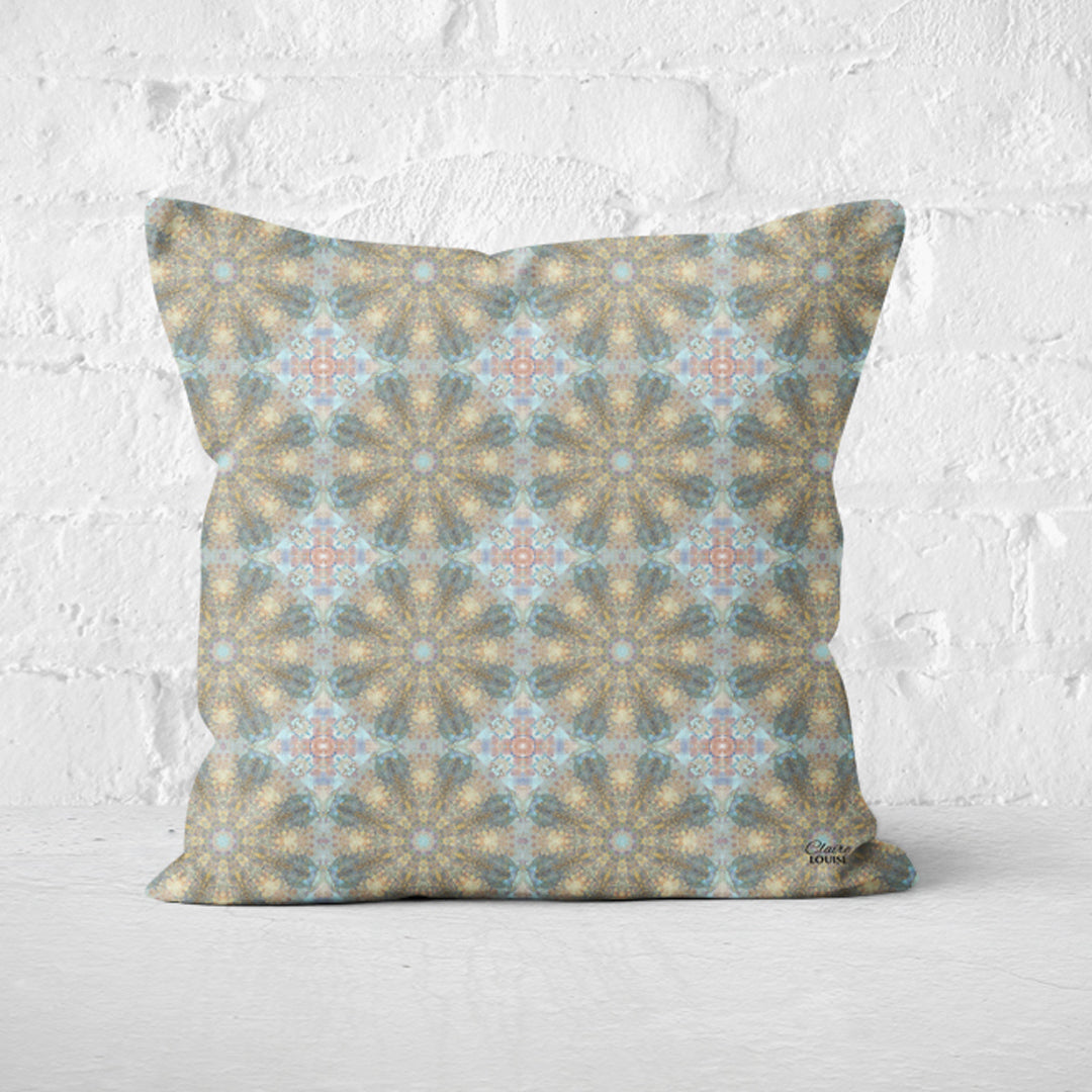 Boho Ivory Buff Outdoor Cushion