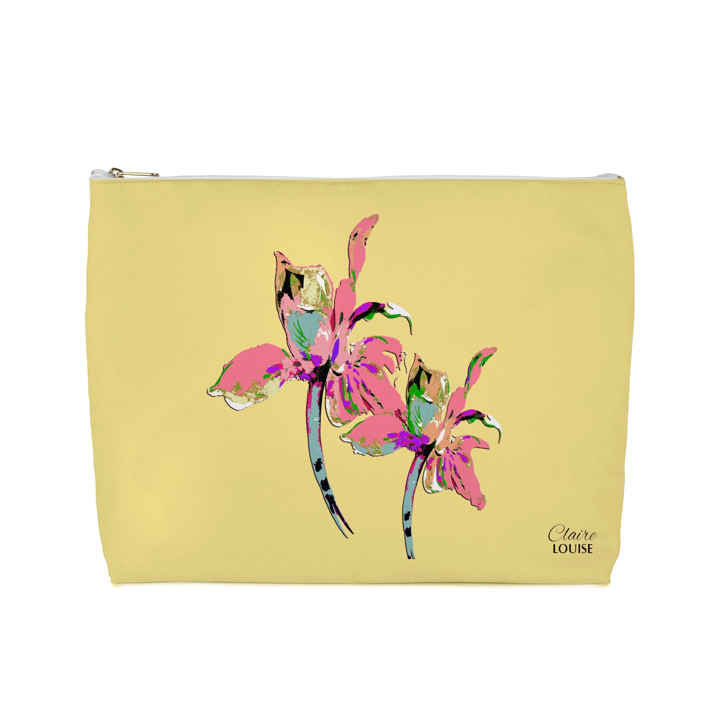 Buttercup Iris Cosmetic Bag