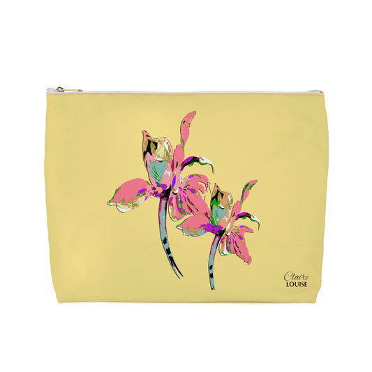 Buttercup Iris Cosmetic Bag