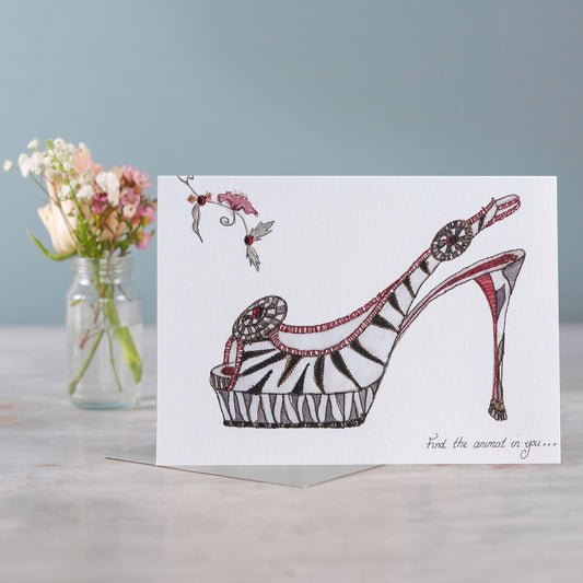 Leopard de chaussures d'impression - Pack of 6