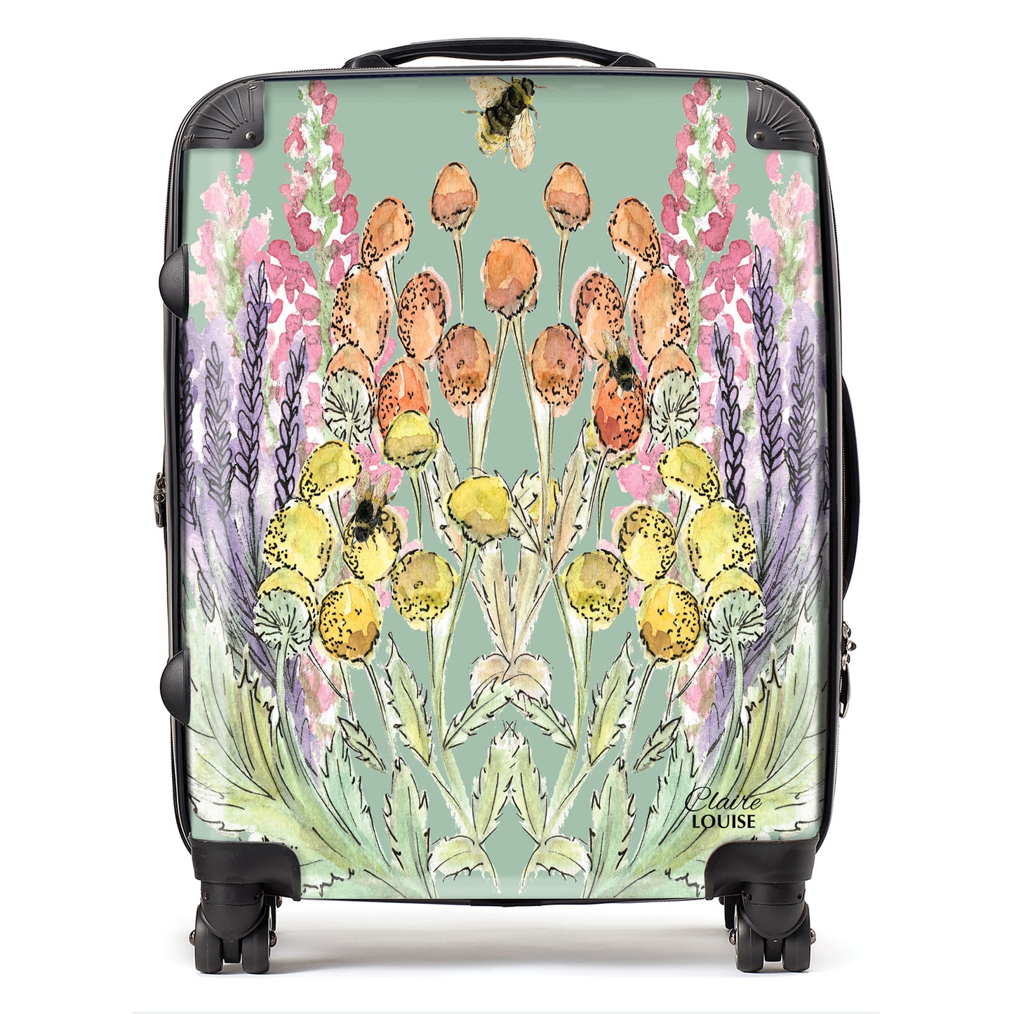 Sage Bloom Suitcase Collection