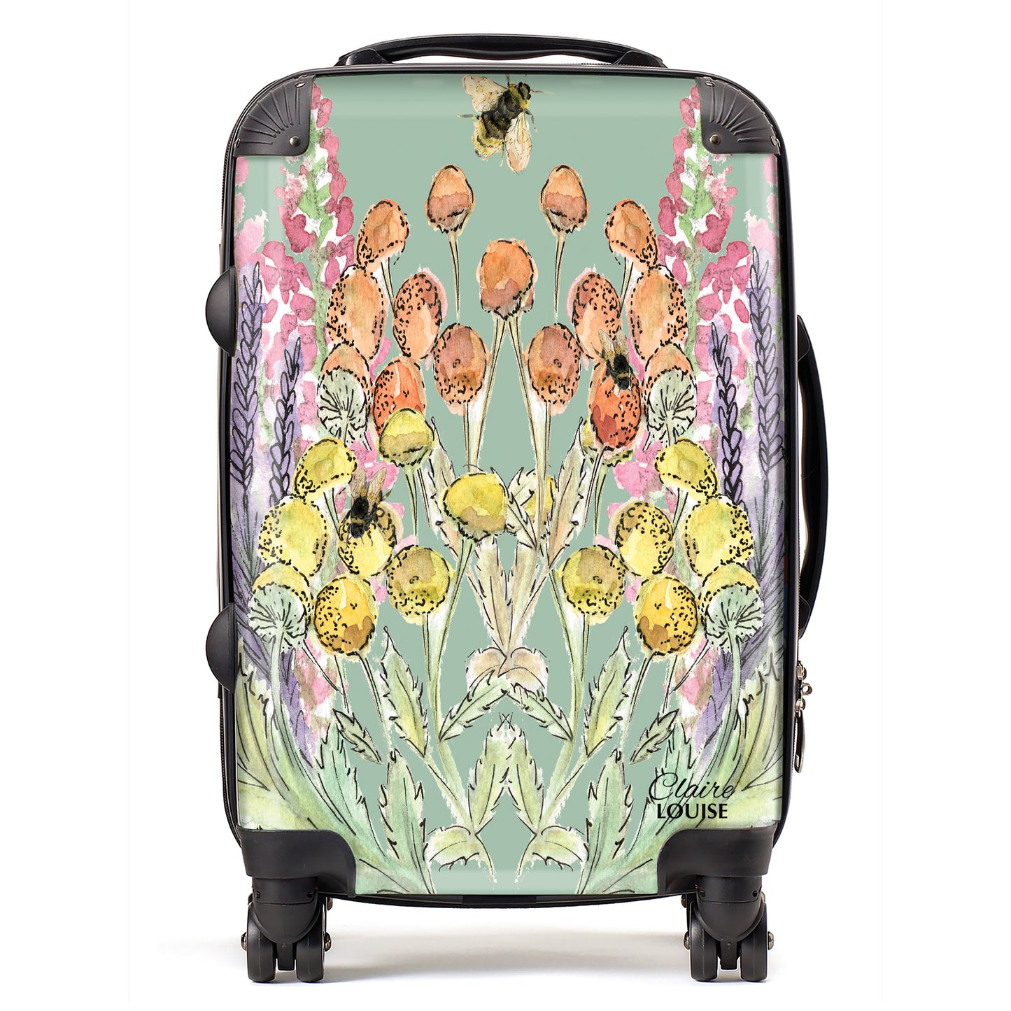 Sage Bloom Suitcase Collection