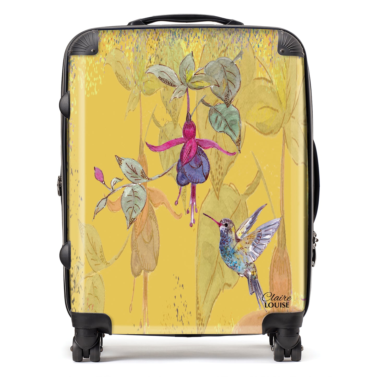 Powder Bloom Fuchsia Suitcase Collection