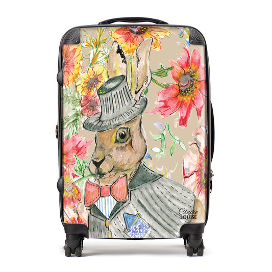 Cottage Floral Hare Suitcase Collection