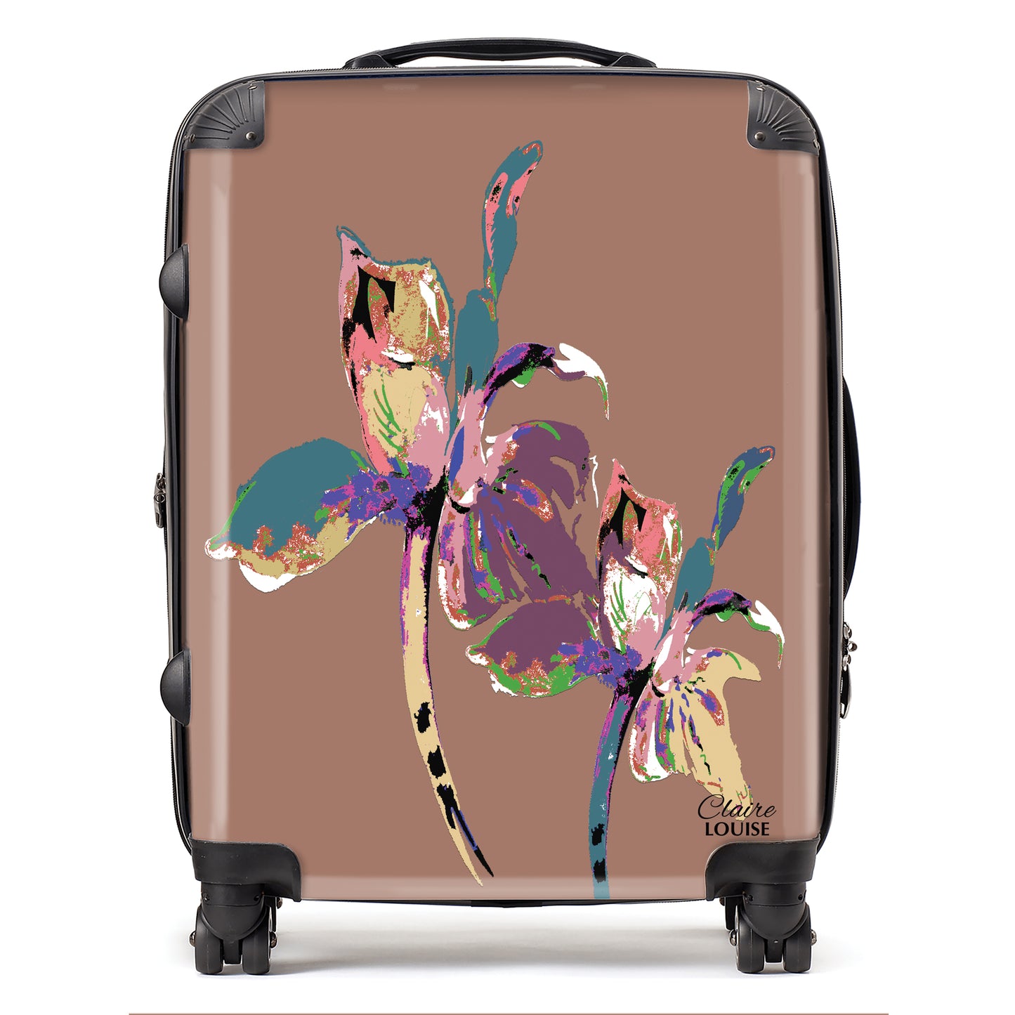 Mocha Mousse Iris Suitcase Collection